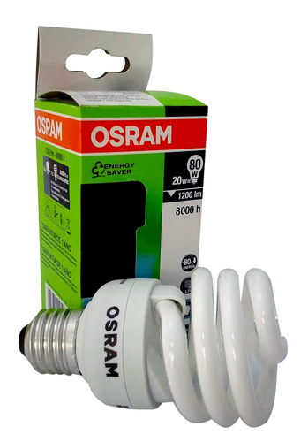 Lâmpada Osram Compacta 20w 220v Branco Frio Cor da luz 2700k