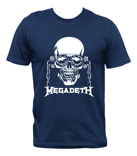 Remera Megadeth Rust In Peace Thrash Metal 100% Algodón