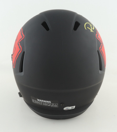 Casco Firmado Patrick Mahomes Kansas City Chiefs Autografo