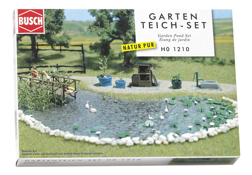 Busch 1210 Jardin Set Kit Ho Bascula Scenery