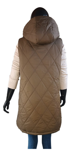 Chaleco Largo Reversible Dama