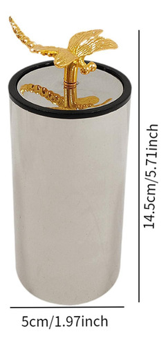 Dispensador De Palillos De Dientes, Botella 5x14,5cm Tipo 3