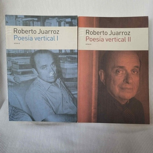 Imagen 1 de 10 de Poesia Vertical 1 Y 2 Roberto Juarroz Emece Poesia Completa