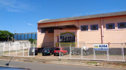 Barracão Comercial Para Locação, Chácara Bela Vista, Sumaré. - Ba0154