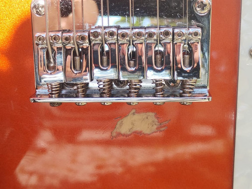 Guitarra Eléctrica Peavey Retro Fire Diestro Amarillo Maple
