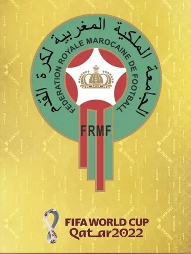Figurita Mundial Qatar 2022 Escudo Marruecos Mar 1
