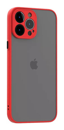 Funda Para iPhone Rigida Ultra Ligera Matte+cristal Templado