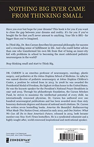 Book: Think Big: Unleashing Your Potential For Excellence