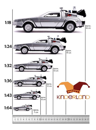 Imagen 7 de 7 de Hollywood Rides Volver Al Futuro 2 Auto 1:32 30541 Jada