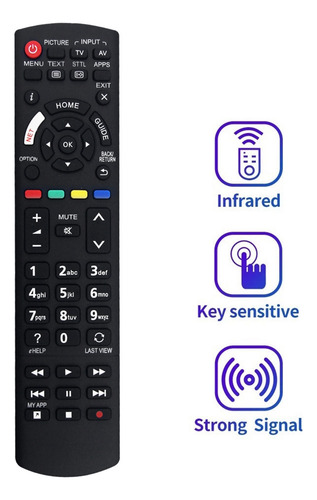 N2qayb001180 Substitua O Controle Remoto Para Panasonic Led