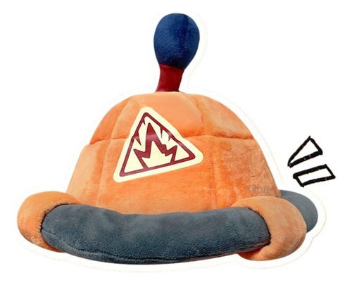 Muñeco De Peluche Con Forma De Sombrero De Mina Terrestre