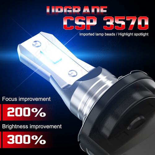 P Kit De Faróis Led H11b Superbrillante De 2000 Lúmenes, 55