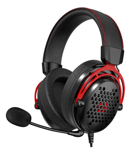 Headset Redragon Diomedes Honeycomb 7.1 Canais Usb+3,5mm