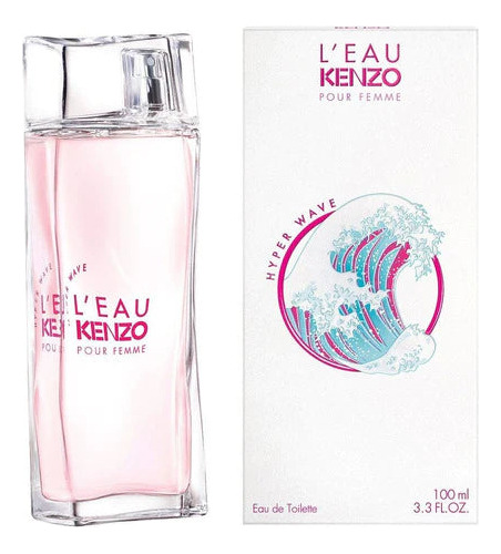 L'eau Kenzo Hyper Wave Pour Femme Edt 100ml Mujer .