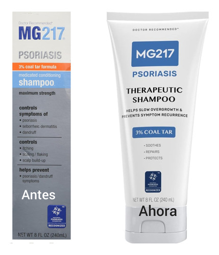Shampoo Mg 217 Americano Para La Psoriasis 