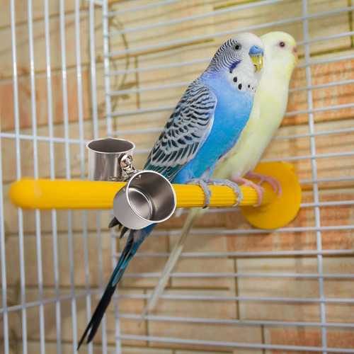 Tazas Para Platos De Alimentación De Pájaros Cuenco De Comid