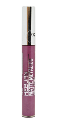 Heburn Maquillaje Profesional Labial Matte Metálico Cod 251