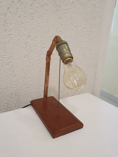 Abajour De Cobre Retrô