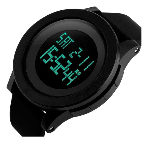 Reloj Deportivo Led Coreano Estadounidense: Negro, Modelo 11