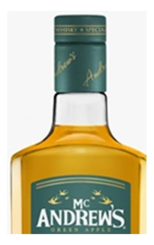 Pack De 6 Whisky Mc Andrews Green Apple 750 Ml