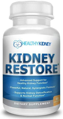 Suplemento Limpieza Y Salud Del Riñon Kidney Restore 60 Cap