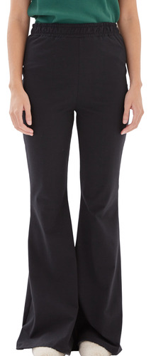 Pantalon Mujer Palazzo Elastizado Verano Tiro Super Alto 