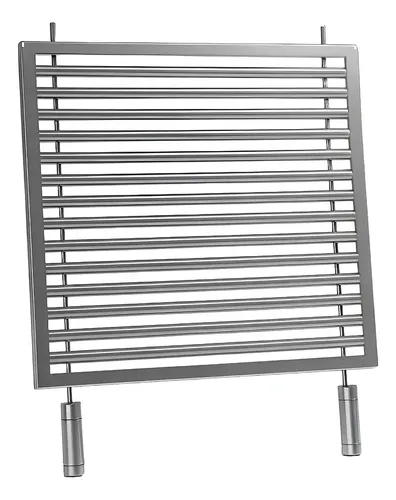 Grelha Churrasco Parrilla Uruguaia 100% Inox Reforçada