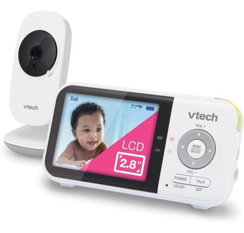Vtech Monitor De Video Pantalla Lcd 2,8 Vm819 Para Beb