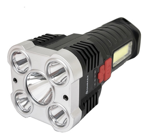 Linterna Led Potente Recargable Por Usb A189, Color De Luz