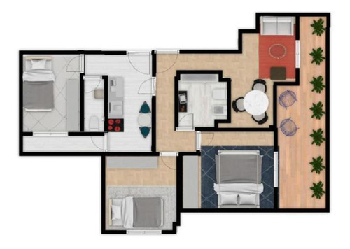 Imagen 13 de 13 de Departamento Retasado 3 Ambientes Con Dependencia Recoleta