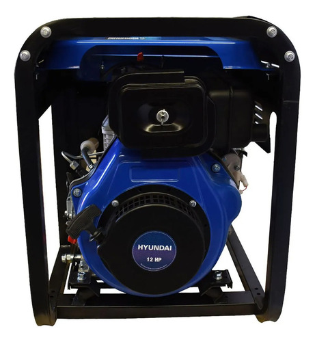 Generador A Diesel 6.5kw 12hp Trifasico Hyed620xt Hyundai
