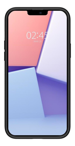 Imagem 3 de 7 de Capa Spigen Ultra Hybrid M. Black Para iPhone 13 Pro 6.1