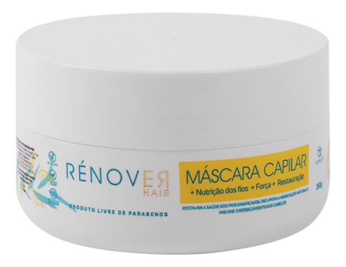 Máscara Capilar Renover Hair 250g Akmos