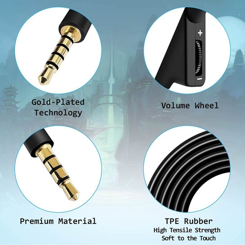 Imagen 6 de 7 de Volume Control Cable Cord For Logitech Astro A10 A40 A30 A50