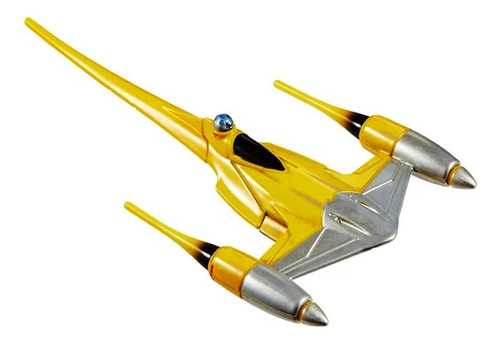 Hot Wheels Vehículo Star Wars Caza Estelar De Naboo Color Multicolor