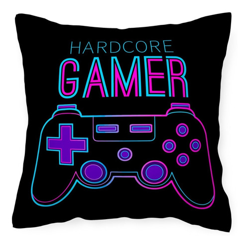 Cojín Arg Almohada Control Videojuego Harcode Gamer 45x45 