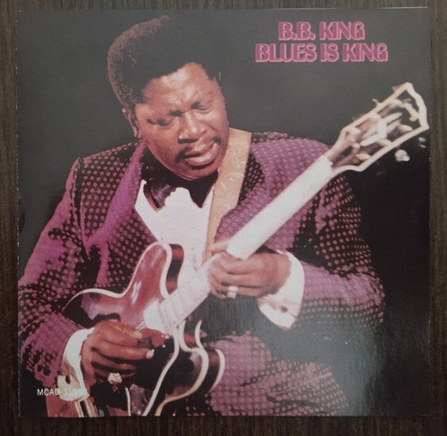 B B King Blues Is King Cd Usa Live In Chicago 