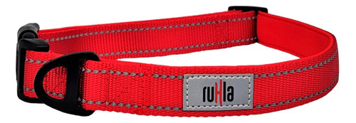 Ruhla Collar Uma M Interior Neopren Regulable Para Perros 6c Color Rojo M