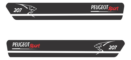 Adesivo Faixa Lateral Peugeot 207 3m 20720