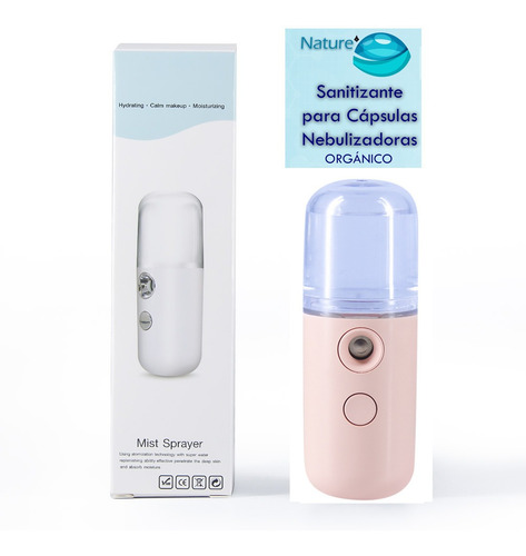 2 Sanitizantes Para Capsulas Más Nano Difusor Humidificador