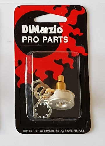 Potenciometro Dimarzio Ep1202 1 Mega Guitarra Bajo Di Marzio