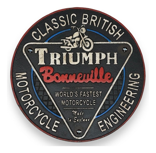 Cartel Triumph Bonneville - A Pedido_exkarg