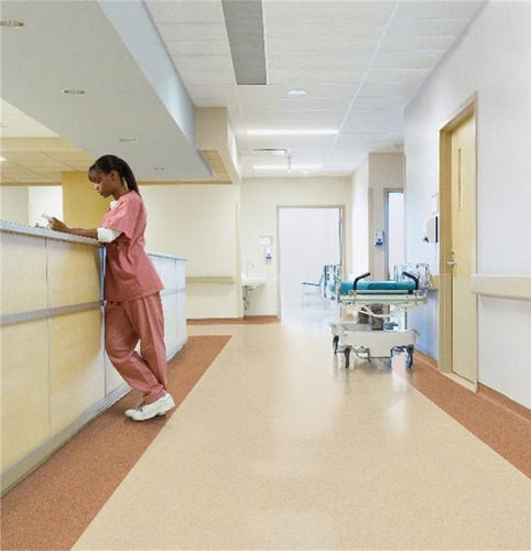 Piso Vinil Rollo Hospitales Clinicas Antibacterial Tarkket