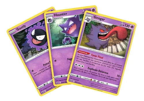 CARTA RARA DO MEGA GENGAR BRANCO SHINY #cartaspokemon #capitaohunter # pokemon 