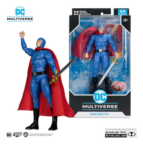 Dc Multiverse Nightmaster Red Platinum Mcfarlane