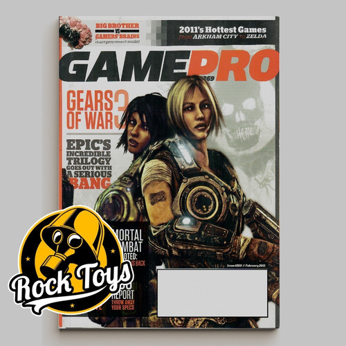 Revista Videojuegos Gamepro #269 Febrero 2011 Usa 92 Pag.