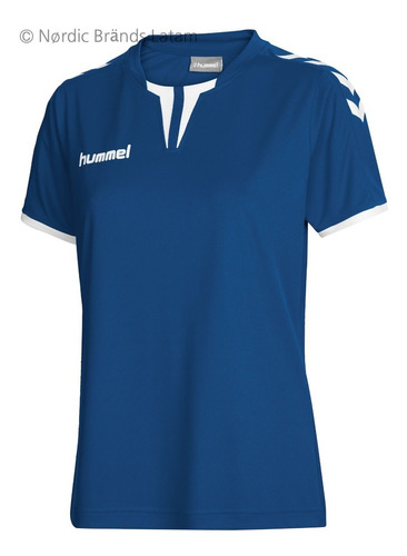 Remera Deportiva Hummel Core Ss Poly Jersey - Mujer