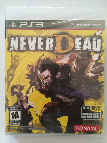 Neverdead Never Dead Ps3 100% Nuevo, Original Y Sellado