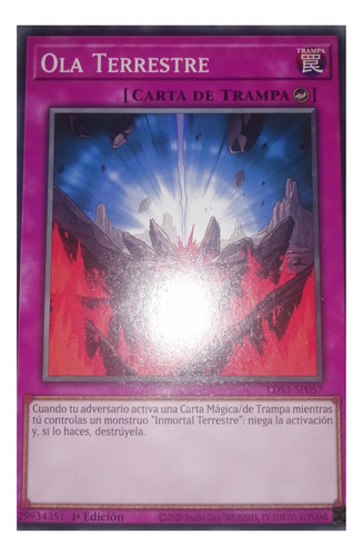 Ola Terrestre Yu-gi-oh! Original Konami