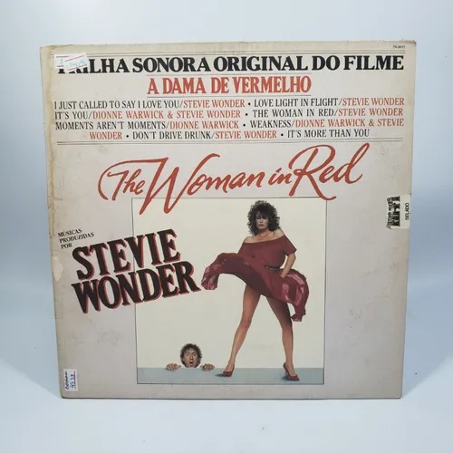Lp A Dama De Vermelho - Trilha Sonora Original Do Filme (Usado)